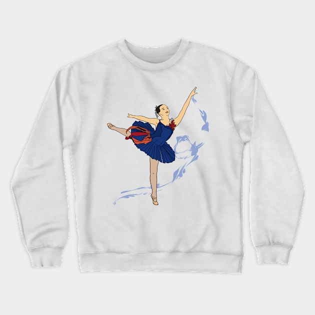 Ballet dancer Crewneck Sweatshirt by nloooo